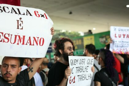 Fim da escala 6x1 é principal bandeira nos atos do 1° de Maio no país