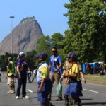 Movimento escoteiro reúne mais de 4 mil pessoas em evento no Rio